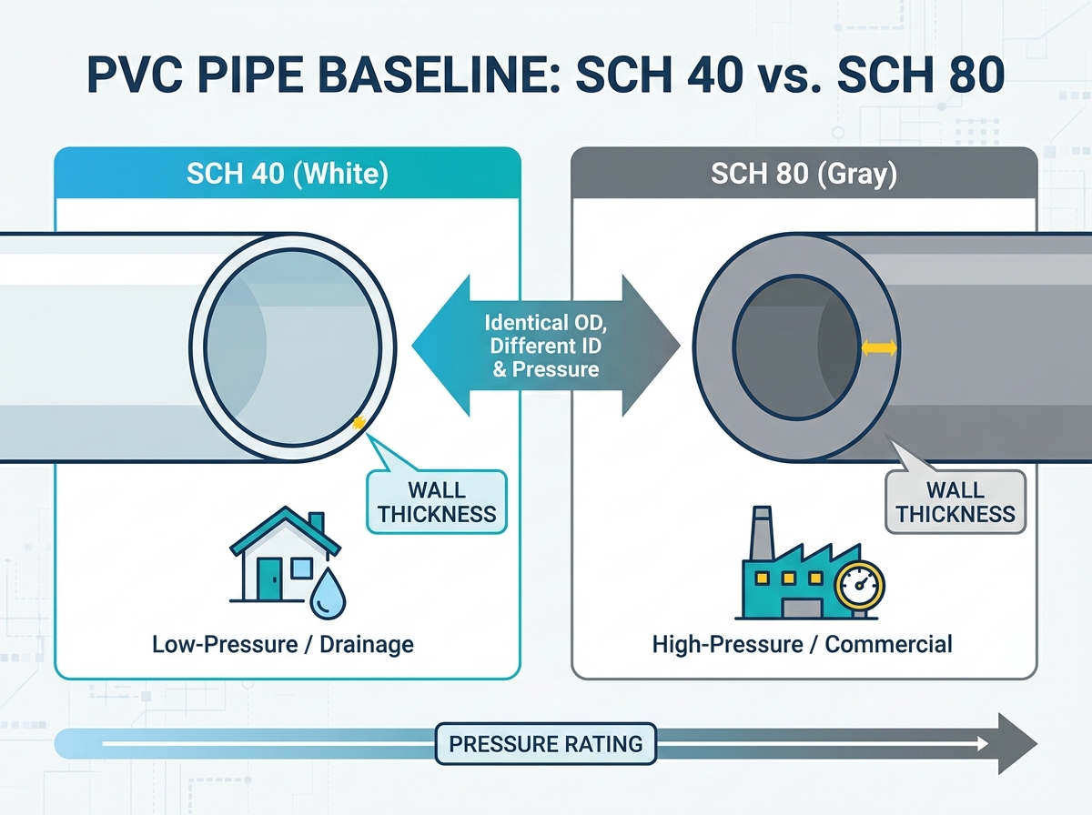 Evaluating PVC Plumbing Pipe Suppliers for Bulk Procurement